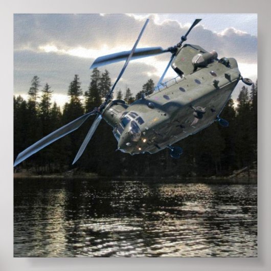 CHINOOK HELICOPTER POSTER (Vorne)