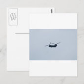 Chinook Helicopter Postkarte (Vorne/Hinten)