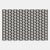 Chinook (Hubschrauberohren) Malerei - Hundekunst Geschenkpapier Set (Vorderseite 3)