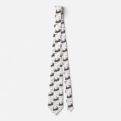 Chinook-Illustration für Militärhubschrauber Krawatte (Vorderseite)