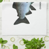 Chinook - Königslachs Küchentuch (Gefaltet)