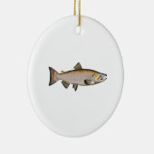 Chinook - Königslachs (Phase laichend) Keramikornament (Rechts)
