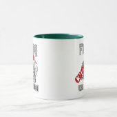 Chinook-Lachs Angeln Tasse (Zentrum)