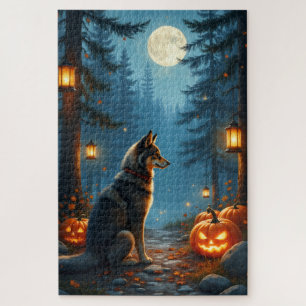 Chinook Northern Forest Halloween Kunstwerk Puzzle