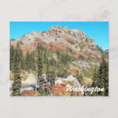 Chinook Pass, Washington Staat Travel Foto Postkarte (Vorderseite)