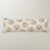 Chinook Puppy Pointed Ohren Zeichnen Haustier Hund Seitenschläferkissen (Vorderseite)