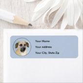 Chinook (Tropfohren) Gemälde - Original Hundkunst (Insitu)