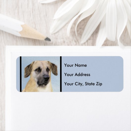 Chinook (Tropfohren) Gemälde - Original Hundkunst (Insitu)