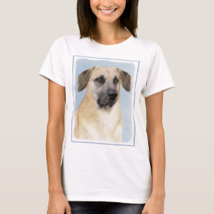 Chinook (Tropfohren) Gemälde - Original Hundkunst T-Shirt