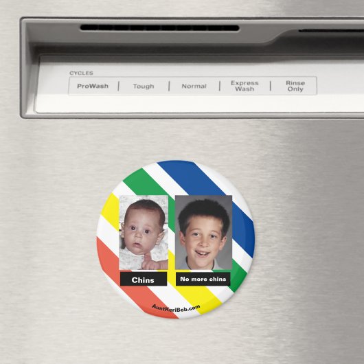 Chins Chase Refrigerator Magnet (In Situ (Geschirrspüler))
