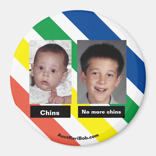 Chins Chase Refrigerator Magnet (Vorne)