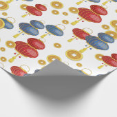 Chinses Happy New Year Geschenkpapier (Ecke)