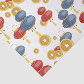 Chinses Happy New Year Seidenpapier (Detail)