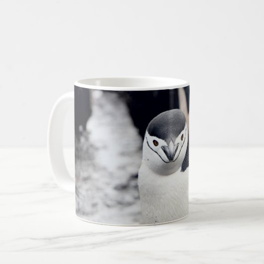 CHINSTRAP PENGUIN KAFFEETASSE (Vorderseite Links)