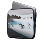 Chinstrap Penguins Laptopschutzhülle (Vorderseite Links)