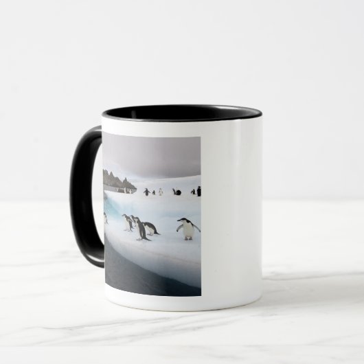 Chinstrap Penguins Tasse (Vorderseite Links)