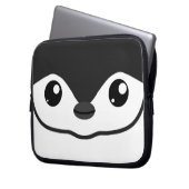 Chinstrap Pinguin-Laptop-Hülse Laptopschutzhülle (Vorderseite Links)