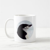 Chinstrap Pinguin-Porträt Kaffeetasse (Links)