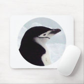 Chinstrap Pinguin-Porträt Mousepad (Mit Mouse)