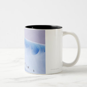 Chinstrap Pinguin, Südorkney-Inseln Zweifarbige Tasse