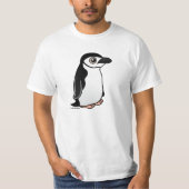 Chinstrap Pinguin T-Shirt (Vorderseite)