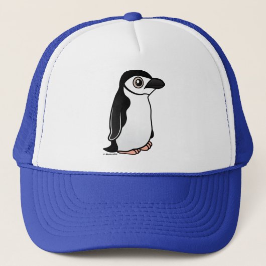 Chinstrap Pinguin Truckerkappe (Vorderseite)