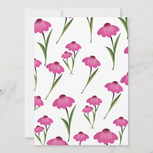 Chintz-Blumen-Tapetenmuster. (Vorderseite)