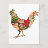 Chintz Chicken Postkarte (Vorderseite)