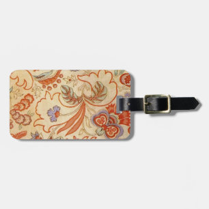 Chintz Paisley Antik Blumenmuster Gepäckanhänger