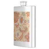 Chintz Paisley Antike Muster Flachmann (Links)