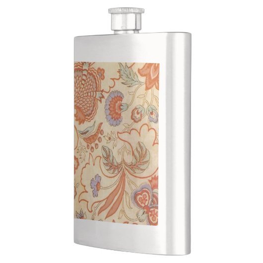 Chintz Paisley Antike Muster Flachmann (Links)