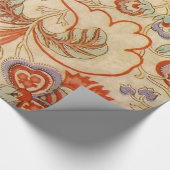 Chintz Paisley Antike Muster Geschenkpapier (Ecke)