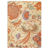 Chintz Paisley Antike Muster Klemmbrett (Rückseite)
