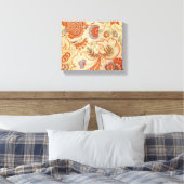 Chintz Paisley Antike Muster Leinwanddruck (Insitu (Schlafzimmer))
