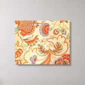 Chintz Paisley Antike Muster Leinwanddruck (Vorderseite)