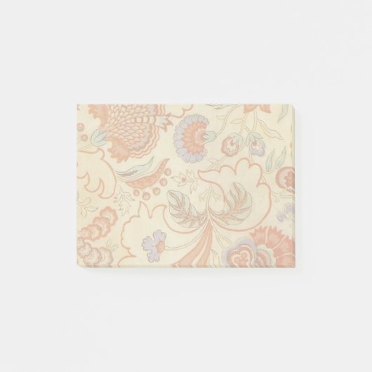 Chintz Paisley Antike Muster Post-it Klebezettel (Vorderseite)