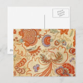 Chintz Paisley Antike Muster Postkarte (Vorne/Hinten)