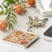 Chintz Paisley Antike Muster Schlüsselanhänger (Seite)