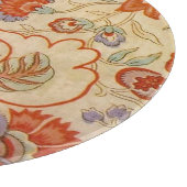 Chintz Paisley Antike Muster Schneidebrett (Ecke)