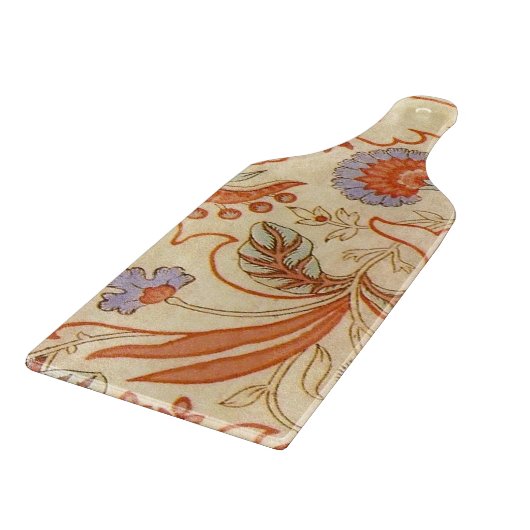 Chintz Paisley Antike Muster Schneidebrett (Ecke)