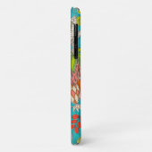 Chintz Pop türkis Case-Mate iPhone Hülle (Hinten/Links)