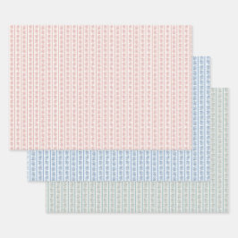 Chintz Wrapping Paper Geschenkpapier Set