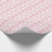 Chintzy Chinchilla-Geschenkpapier (Pink) Geschenkpapier (Ecke)