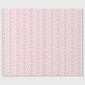 Chintzy Chinchilla-Geschenkpapier (Pink) Geschenkpapier (Flach)