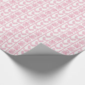 Chintzy Chinchilla Wrapping Paper (Pink) Geschenkpapier (Ecke)