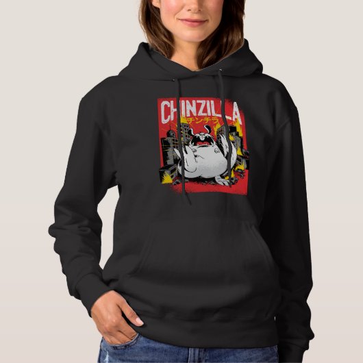 Chinzilla Chinchilla Monster Hoodie (Vorderseite)