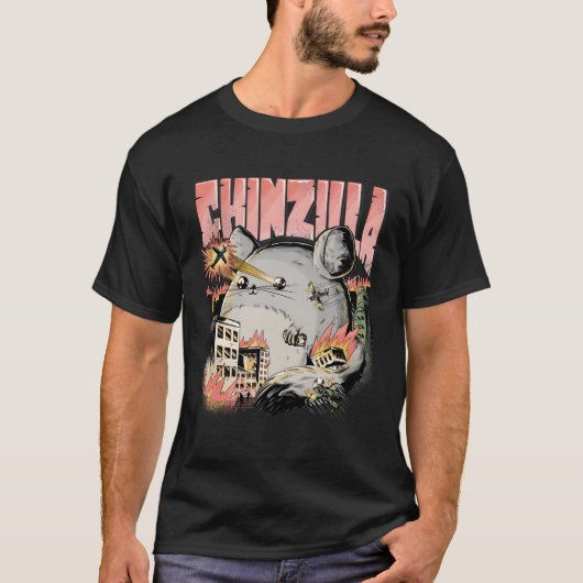 Chinzilla Chinchilla Sprichwort Chinchillas Eigent T-Shirt (Vorderseite)