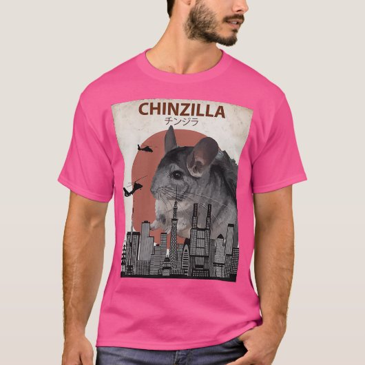 Chinzilla Funny Chinchilla T-Shirt (Vorderseite)