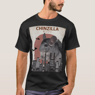 Chinzilla - Großes Chinchilla Monster T-Shirt