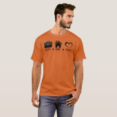 Chio! - Minimalistisches Textdesign T-Shirt (Vorne ganz)